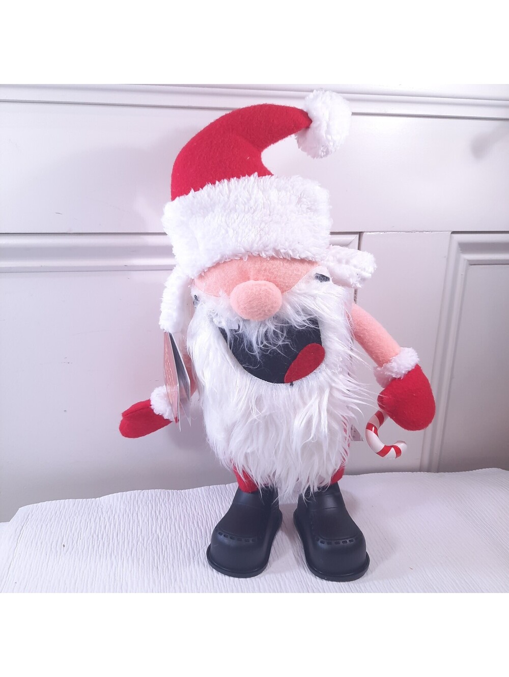 Tekky Toys Rootin' Tootin' Santa Claus Hillbilly farting plush Christmas READ